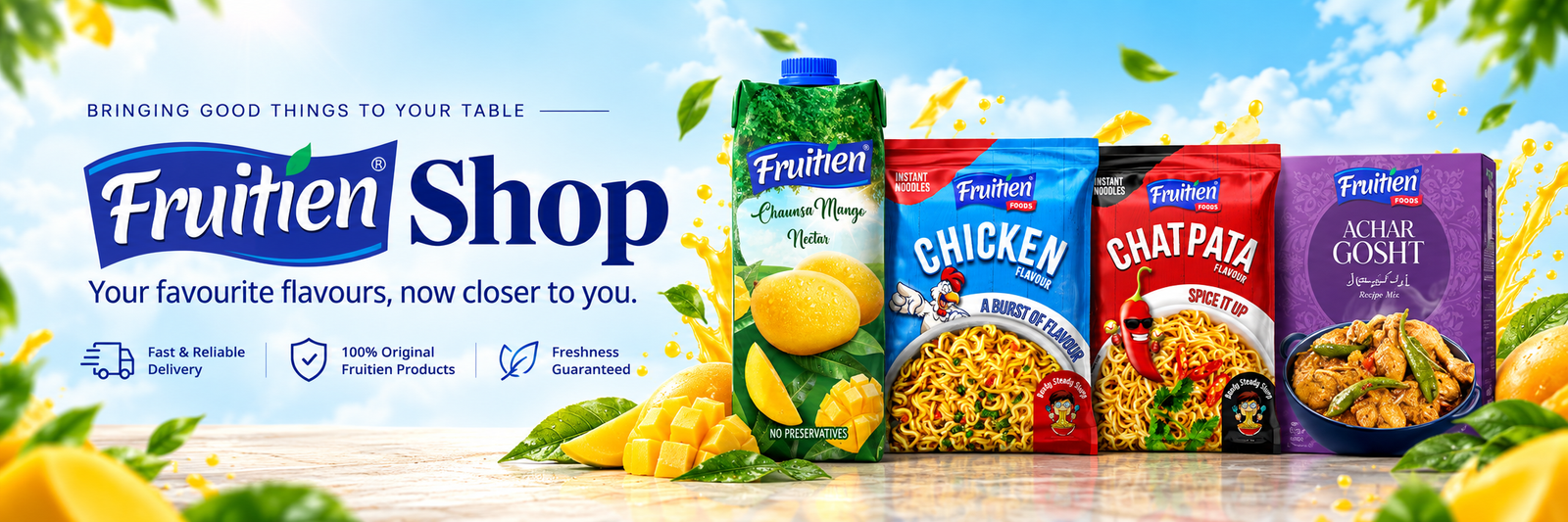 Fruitien Shop Banner